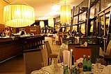 Airest-Restaurant von Innen.