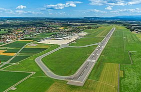 Luftbild Flughafen Graz